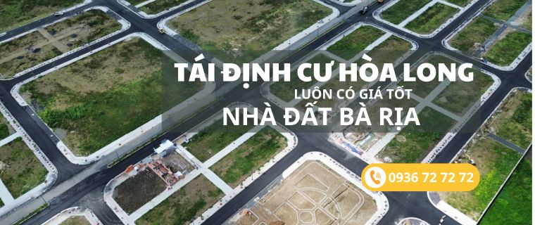 CẦN BÁN TÁI ĐỊNH CƯ HÒA LONG