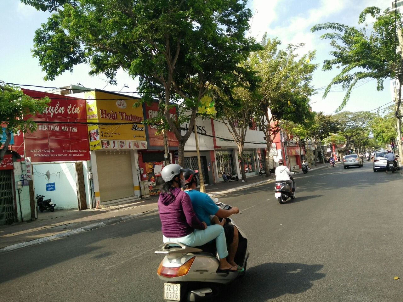 Cho thuê nhà mặt tiền đường Ba Cu, phường 4, Tp. Vũng Tàu.