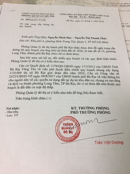 Cần bán đất đường Nguyễn Văn Cừ, Tp. Bà Rịa.