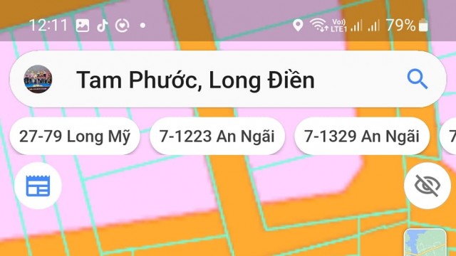 Cần bán gấp 771m2 đất khu dân cư Gia Phát, xã Tam Phước, huyện Long Điền, tỉnh BRVT