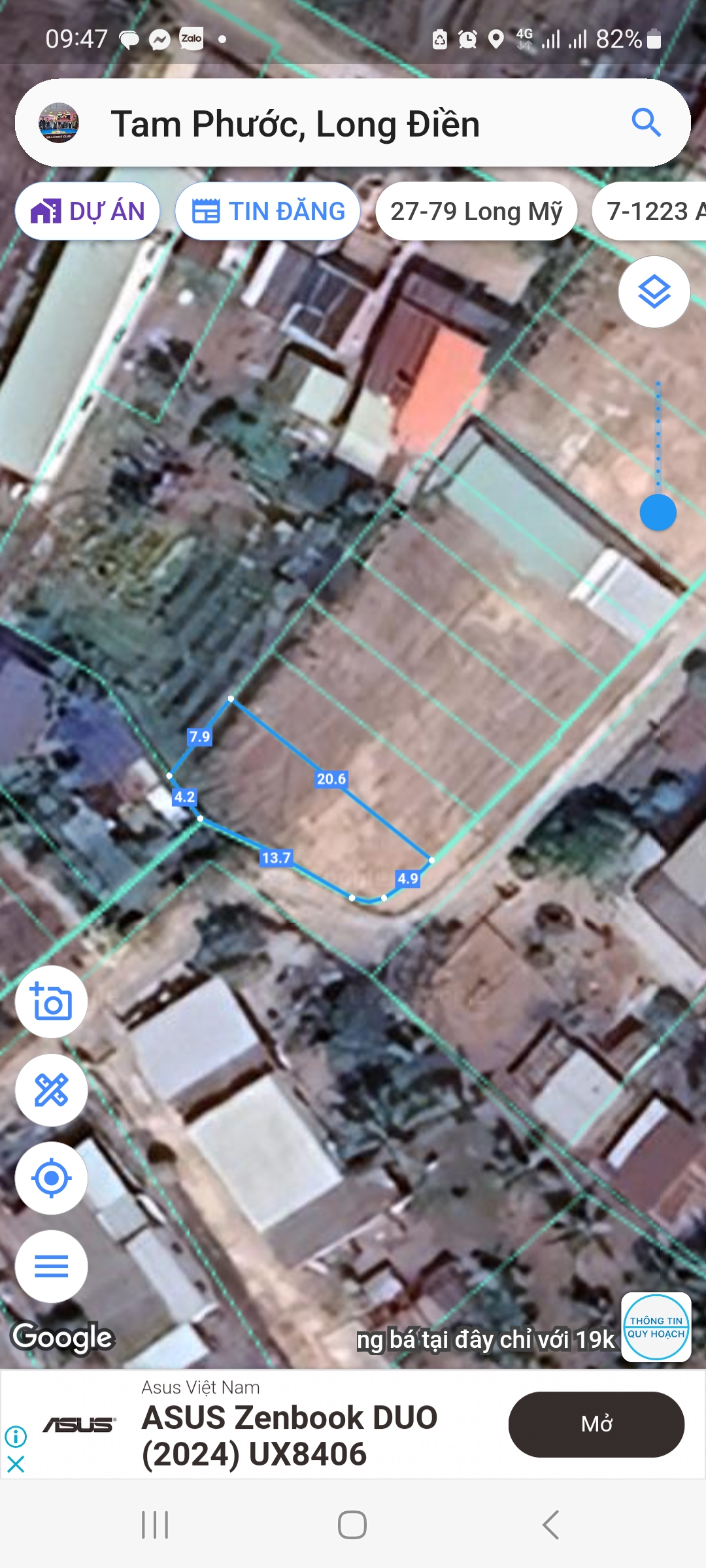 Cần bán lô đất giá rẻ, xã Tam Phước, huyện Long Điền, tỉnh BRVT.
