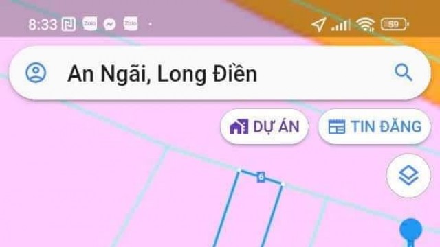 Bán đất hẻm xe hơi gần chợ An Ngãi 270m2 giá rẻ 1,4 tỷ