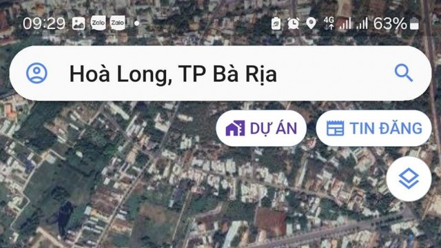 Bán lô đất giá rẻ mặt tiền đường 26m khu Tái định cư Hòa Long Tp Bà Rịa
