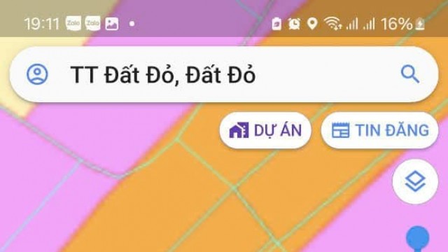 Bán lô đất 368m2 mặt tiền đường nhựa thị trấn Đất Đỏ huyện Đât Đỏ