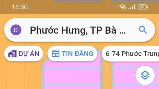 Bán đất tái định cư P Phước Hưng Tp Bà Rịa giá rẻ 2 tỷ 30 triệu