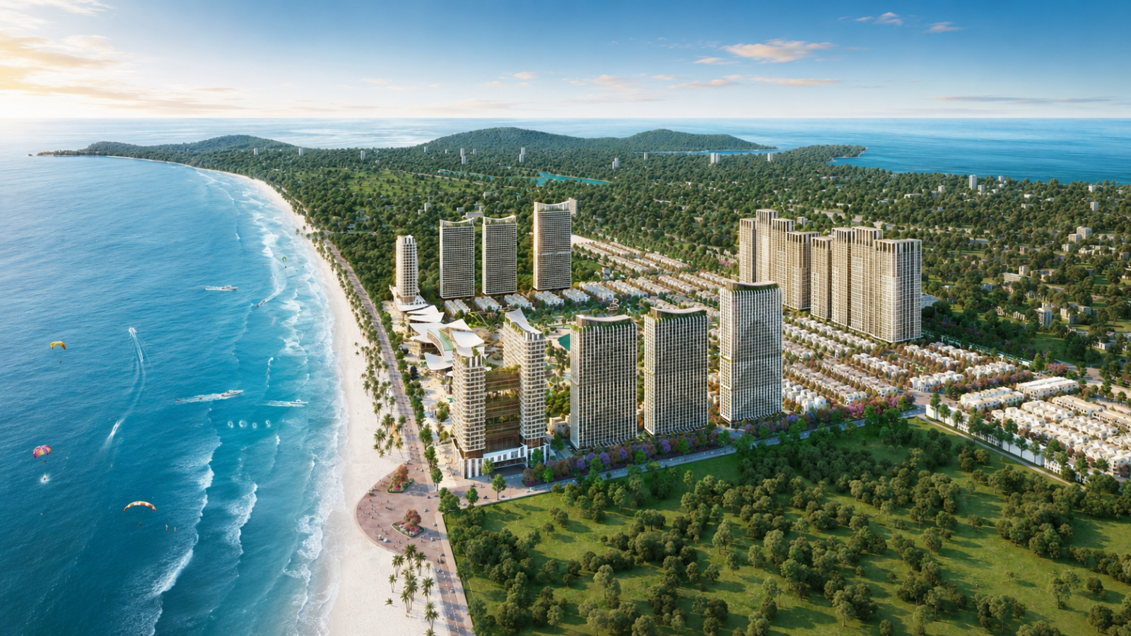 Phối cảnh tổng quan dự án balanca city