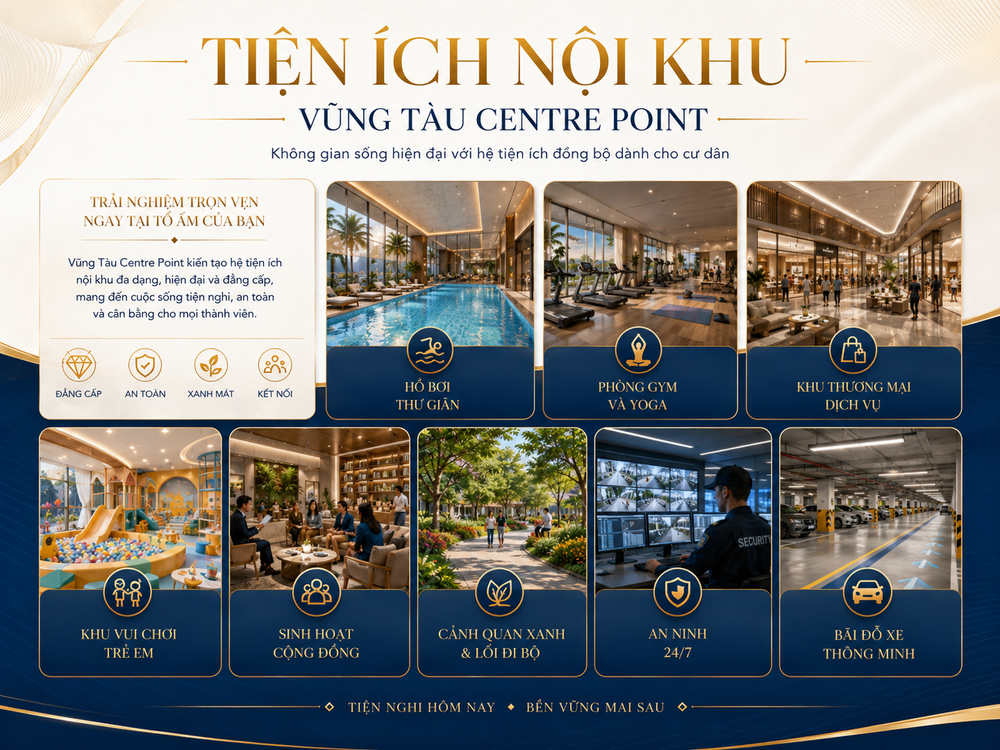 tiện ích nội khu căn hộ Vũng Tàu Centre Point