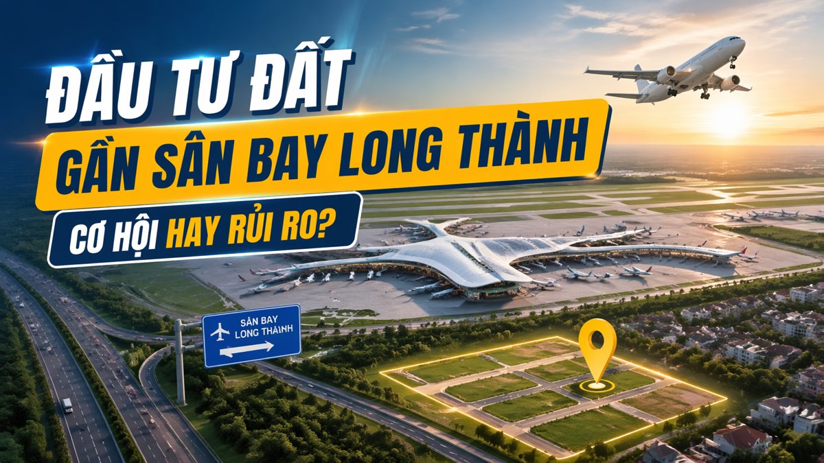 Đầu tư đất gần sân bay long thành